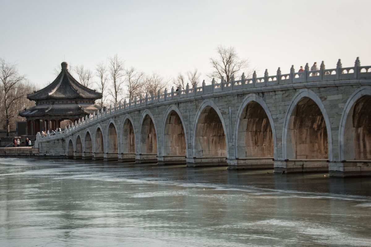 17-Bogen-Brücke im Pekinger Sommerpalast